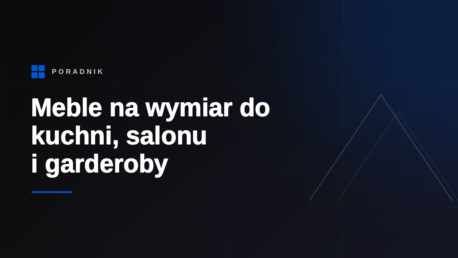 Meble na wymiar do kuchni, salonu i garderoby - jak zaprojektować zabudowę premium